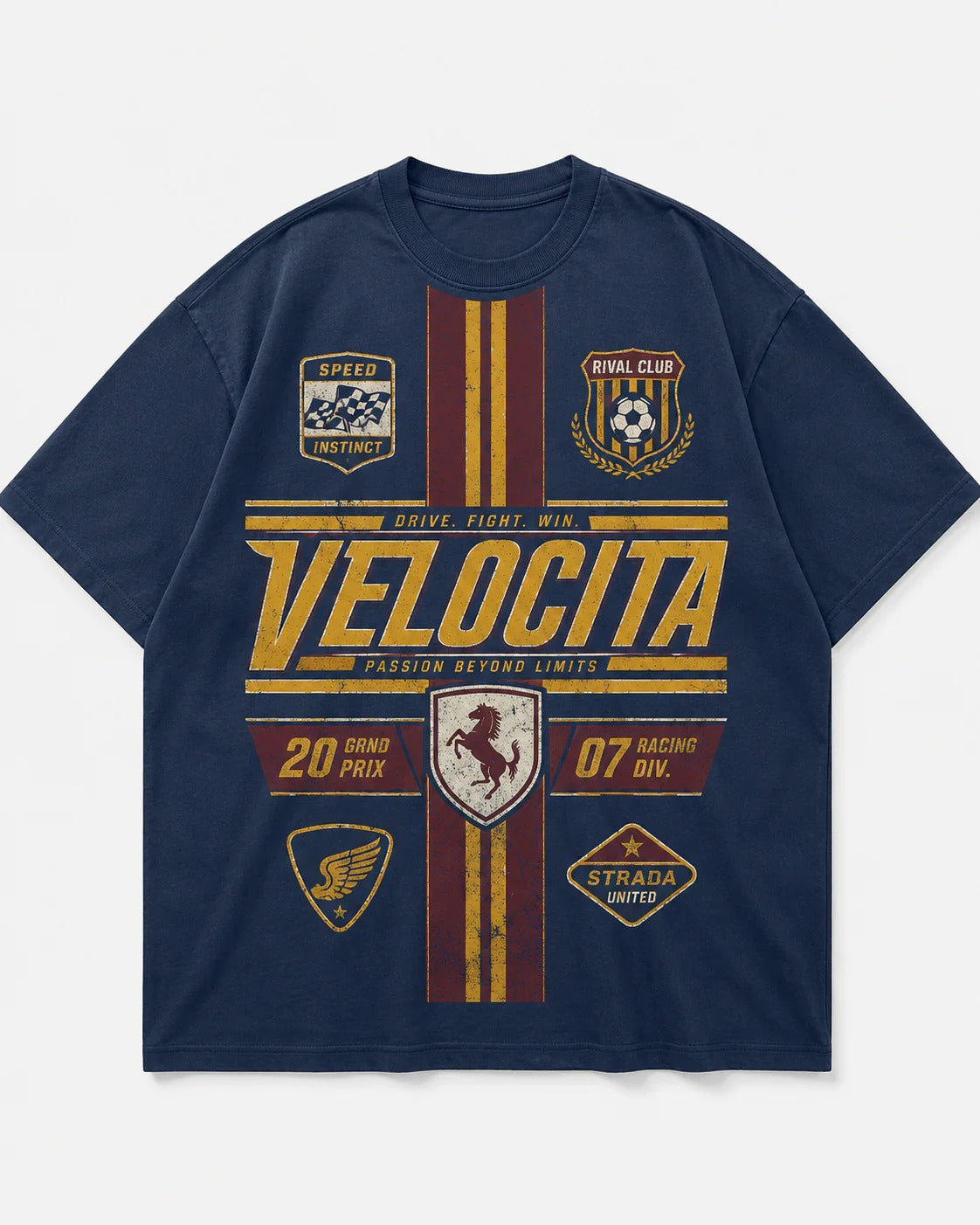 Velocita racing oversized tee