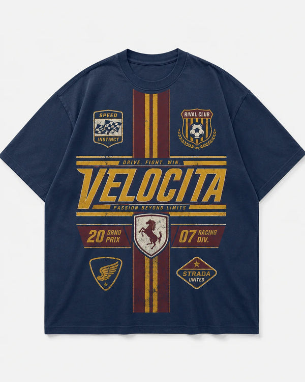 Velocita racing oversized tee