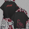Devil shadow oversized tee