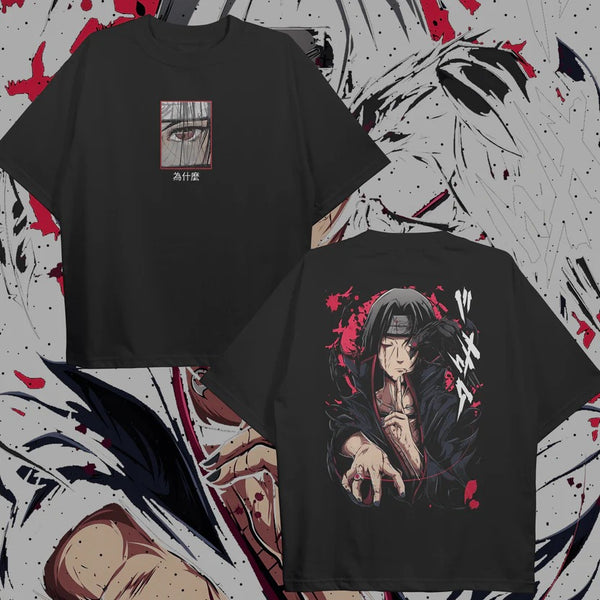 Crimson crow oversized tee