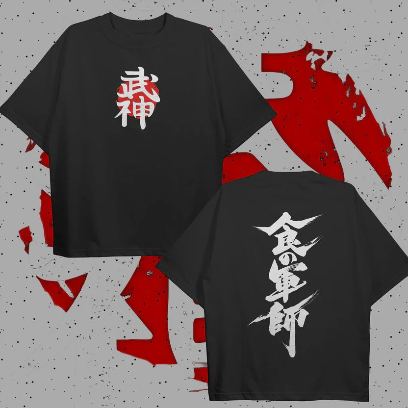 Kanji shadow oversized tee