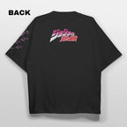 JoJo’s Bizarre Adventure — Stardust Crusaders Oversized Graphic Tee — Black